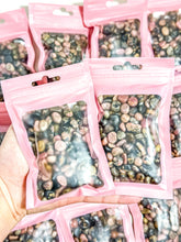 Load image into Gallery viewer, Rhodonite Crystal Chip Bag