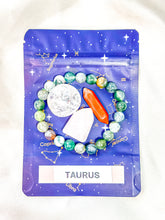 Load image into Gallery viewer, Taurus - Zodiac Crystal Set