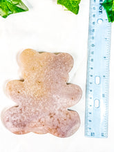 Load image into Gallery viewer, Pink Amethyst Teddy Bear (48B)