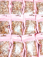 Load image into Gallery viewer, Peach Moonstone Crystal Chip Bag