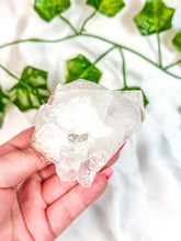 Load image into Gallery viewer, Clear Apophyllite with Peach Stilbite Specimen Cluster #3 (AAA)