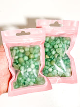 Load image into Gallery viewer, Green Aventurine Crystal Chip Bag