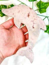 Load image into Gallery viewer, Pink Amethyst Dolphin (54A)