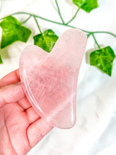 Load image into Gallery viewer, Rose Quartz Gua Sha