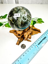 Load image into Gallery viewer, Labradorite Sphere (52X)