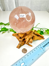 Load image into Gallery viewer, Fire Quartz Sphere (55F)