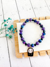 Load image into Gallery viewer, Aura Tiger's Eye & Lepidolite Custom Bracelet (S38M) Small