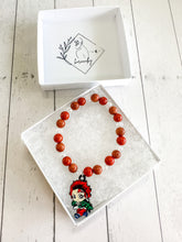 Load image into Gallery viewer, Red Jasper & Red Goldstone Custom Bracelet (S30X) Small