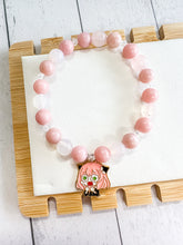 Load image into Gallery viewer, Pink Opal & Morganite Custom Bracelet (S33H) Small