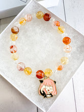 Load image into Gallery viewer, Fire Quartz & Golden Healer Custom Bracelet (S35B) Small