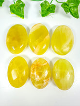 Load image into Gallery viewer, Lemon Calcite Palmstone (LC18-LC13)