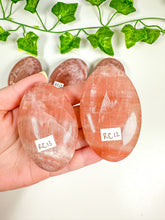 Load image into Gallery viewer, Rose Calcite Palmstone (RC16-RC12)