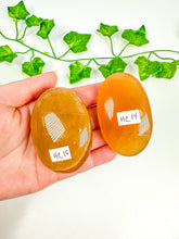 Load image into Gallery viewer, Honey Calcite Palmstone (HC15-HC12)
