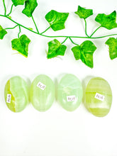 Load image into Gallery viewer, Pistachio Calcite Palmstone (PC16-PC13)
