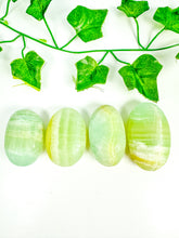 Load image into Gallery viewer, Pistachio Calcite Palmstone (PC12-PC9)
