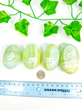 Load image into Gallery viewer, Pistachio Calcite Palmstone (PC12-PC9)