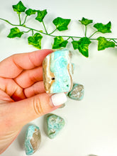 Load image into Gallery viewer, Blue Aragonite Tumbled Stones