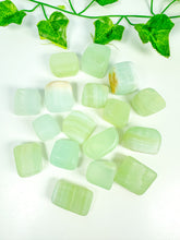 Load image into Gallery viewer, Pistachio Calcite Tumbled Stones