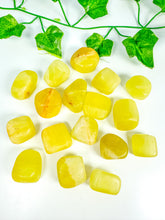 Load image into Gallery viewer, Lemon Calcite Tumbled Stones