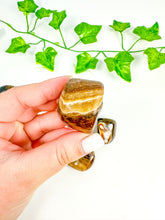 Load image into Gallery viewer, Chocolate Calcite Tumbled Stones