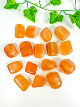 Load image into Gallery viewer, Honey Calcite Tumbled Stones