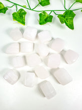 Load image into Gallery viewer, Pink Mangano Calcite Tumbled Stones (UV)
