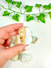 Load image into Gallery viewer, Caribbean Calcite Tumbled Stones