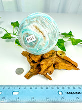 Load image into Gallery viewer, Blue Aragonite Sphere (BA65)