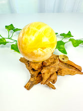 Load image into Gallery viewer, Lemon Calcite Sphere (LC36)