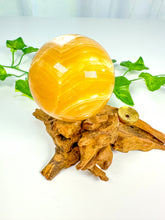 Load image into Gallery viewer, Orange Calcite Sphere (OC32)