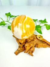 Load image into Gallery viewer, Orange Calcite Sphere (OC32)