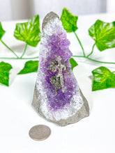 Load image into Gallery viewer, Amethyst Cutbase Pyrite Miner (22E)