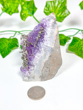 Load image into Gallery viewer, Amethyst Cutbase Pyrite Miner (22A)