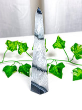 Load image into Gallery viewer, Black Agate Tower (38A)