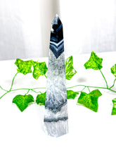 Load image into Gallery viewer, Black Agate Tower (36A)