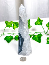 Load image into Gallery viewer, Black Agate Tower (32B)