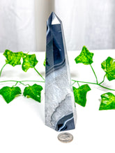 Load image into Gallery viewer, Black Agate Tower (30B)