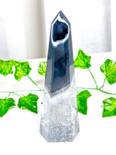 Load image into Gallery viewer, Black Agate Tower (30B)