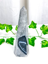 Load image into Gallery viewer, Black Agate Tower (28A)