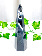 Load image into Gallery viewer, Black Agate Tower (28B)