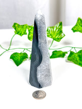 Load image into Gallery viewer, Black Agate Tower (19A)
