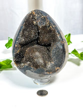 Load image into Gallery viewer, Druzy Septarian Geode Egg (85A)