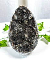Load image into Gallery viewer, Druzy Septarian Geode Egg (85B)