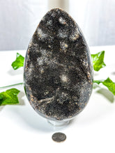 Load image into Gallery viewer, Druzy Septarian Geode Egg (85B)