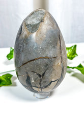 Load image into Gallery viewer, Druzy Septarian Geode Egg (85B)