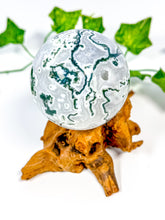 Load image into Gallery viewer, Moss Agate Sphere (54B)