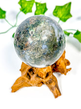 Load image into Gallery viewer, Moss Agate Sphere (54C)