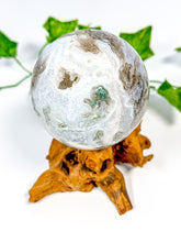 Load image into Gallery viewer, Moss Agate Sphere (62B)