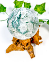 Load image into Gallery viewer, Moss Agate Sphere (54A)