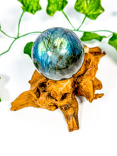 Load image into Gallery viewer, Labradorite Sphere (35B)